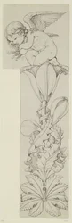 Génie du lys, 1809 (aile droite)